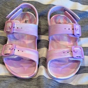 Cat & Jack Purple Ade Footbed Sandals